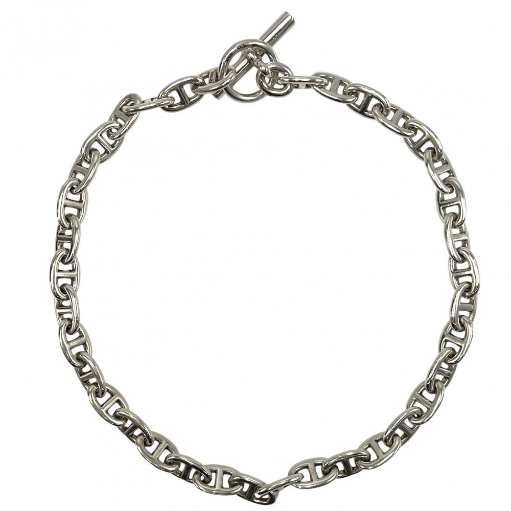 HERMES エルメス ネックレス シェーヌダンクルMM アクセサリー ジュエリー 36コマ シルバー925 メンズ 約98.5g【中古品】