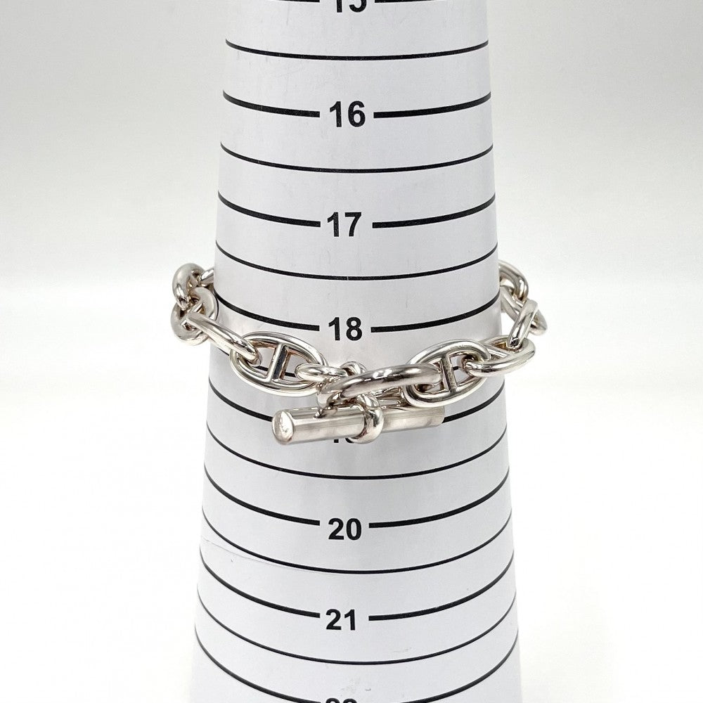 HERMES エルメス ブレスレット シェーヌダンクルGM アクセサリー ジュエリー 14コマ シルバー925 メンズ 約76.3g【中古品】