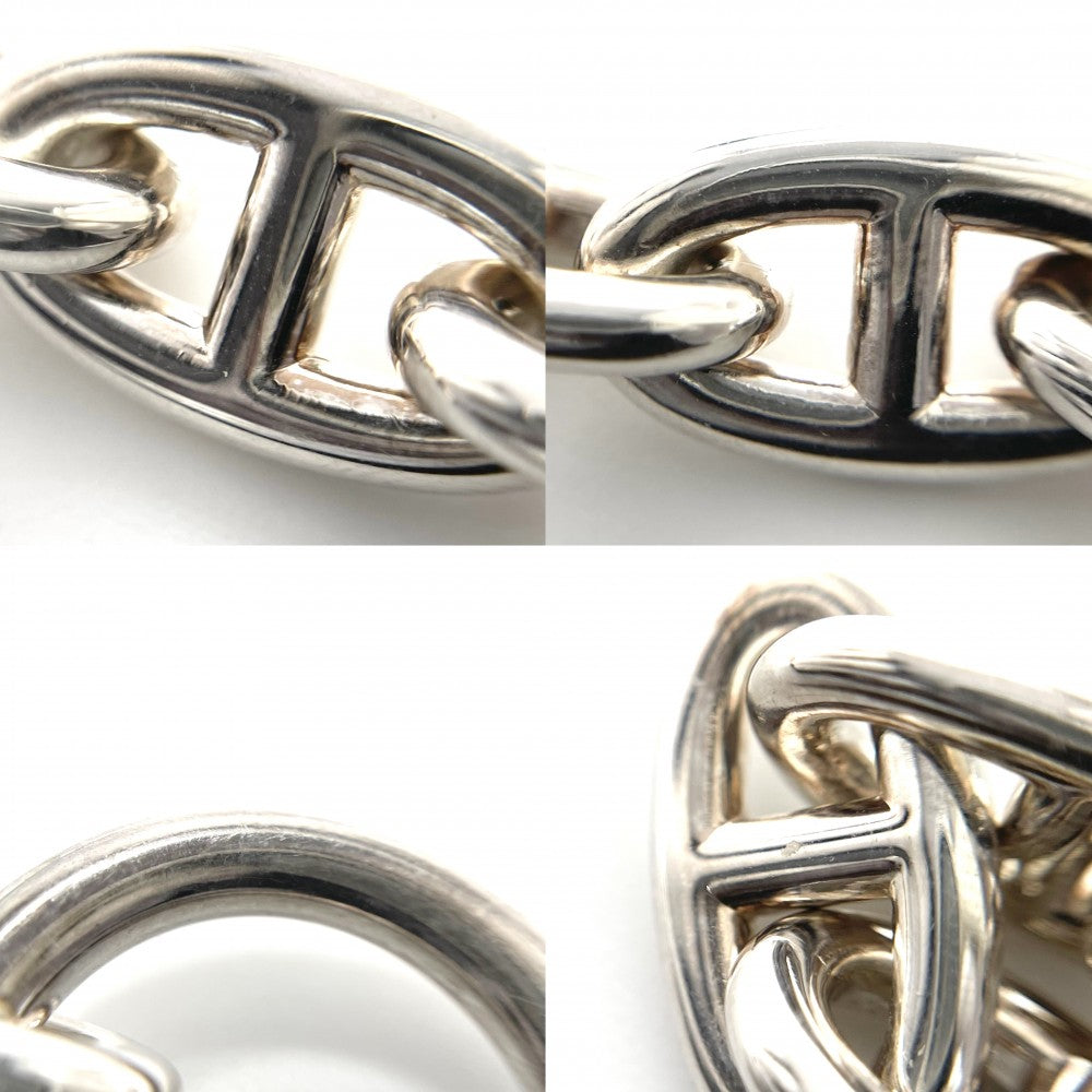HERMES エルメス ブレスレット シェーヌダンクルGM アクセサリー ジュエリー 14コマ シルバー925 メンズ 約76.3g【中古品】