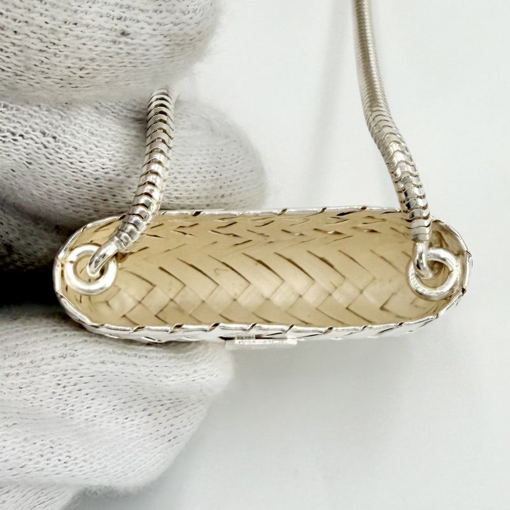 【開店SALE】 TIFFANY&Co. ティファニー ネックレス ピルケース ジュエリー アクセサリー シルバー925 レディース 約45.6g【中古品】