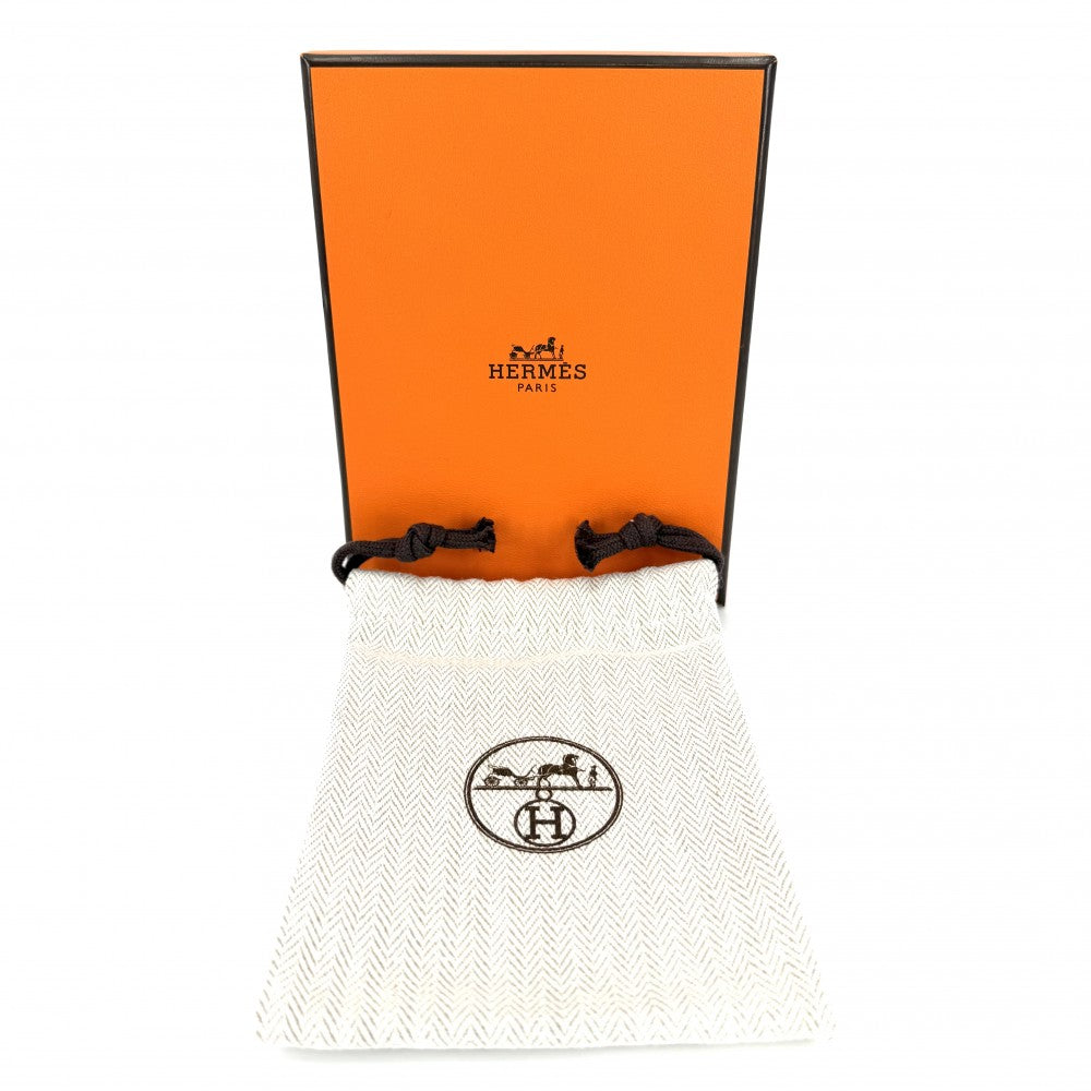 HERMES エルメス ネックレス ポップアッシュ　ミニ アクセサリー ピンク ゴールド レディース 約3.0g【中古品】