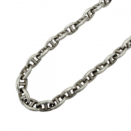 【開店SALE】 HERMES エルメス ネックレス シェーヌダンクル TPM チェーン ジュエリー 62コマ ヴィンテージ アクセサリー シルバー925 レディース 約29.9g【中古品】