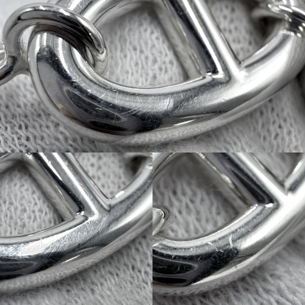 HERMES エルメス ブレスレット シェーヌダンクル ファランドール メンズ レディース シルバー925 ユニセックス 約25.9g【中古品】