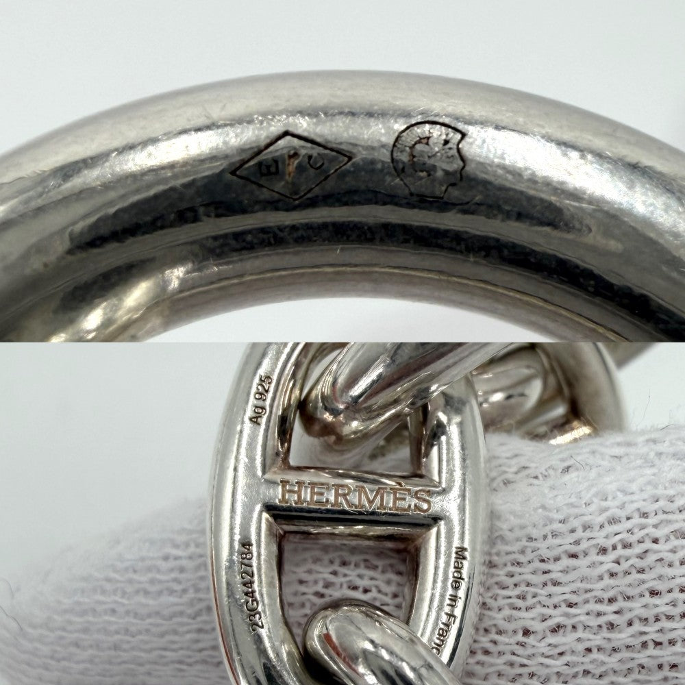 HERMES エルメス ブレスレット シェーヌダンクルGM アクセサリー ジュエリー 13コマ シルバー925 メンズ 約72.7g【中古品】