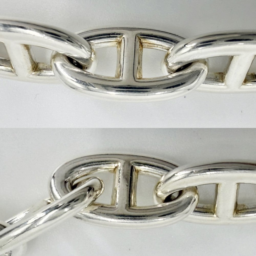 HERMES エルメス ブレスレット シェーヌダンクルGM アクセサリー ジュエリー シルバー925 メンズ 約62.3g【中古品】
