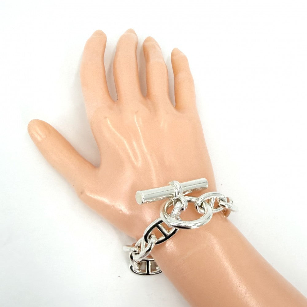 HERMES エルメス ブレスレット シェーヌダンクルGM アクセサリー ジュエリー シルバー925 メンズ 約62.3g【中古品】