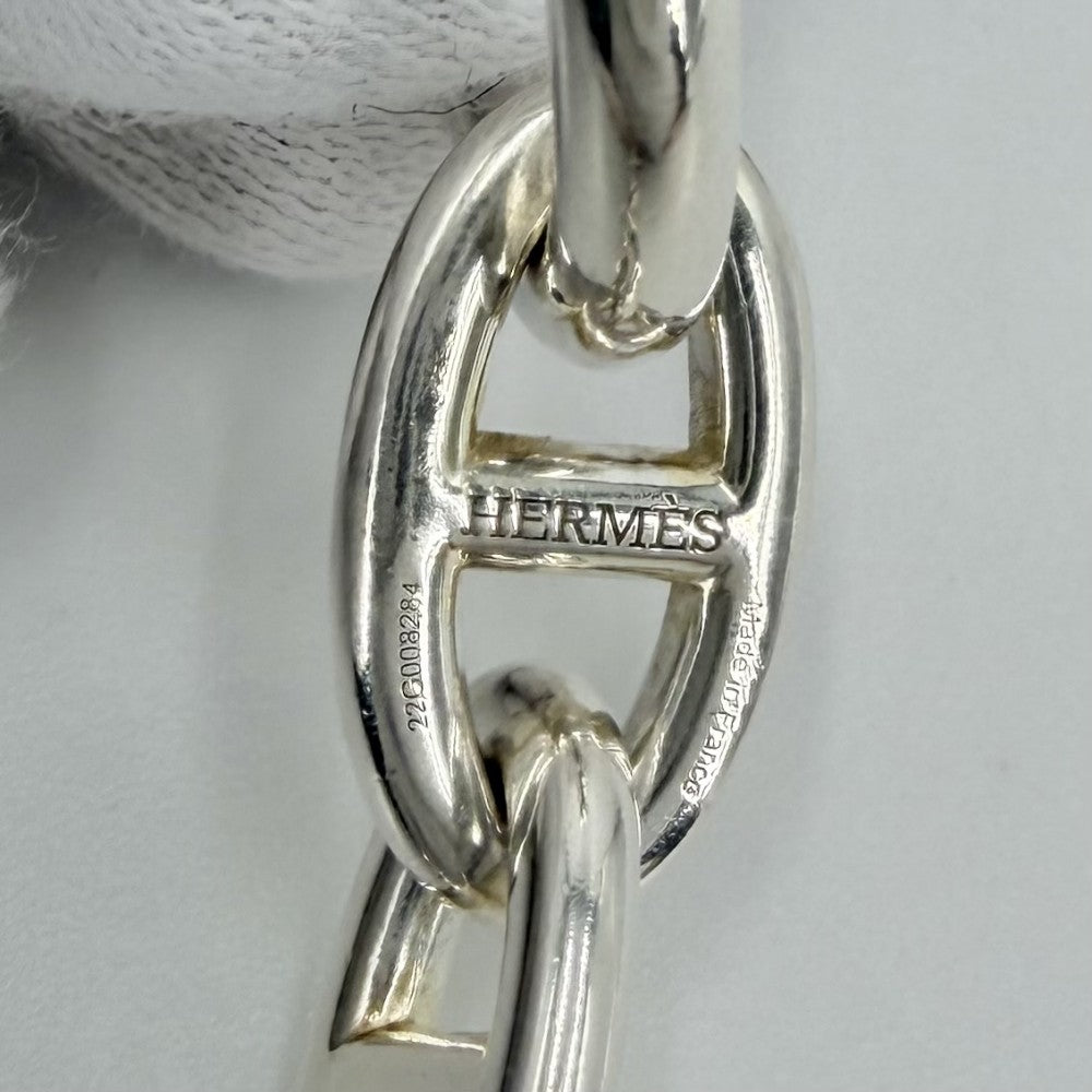 HERMES エルメス ブレスレット シェーヌダンクルGM アクセサリー ジュエリー シルバー925 メンズ 約62.3g【中古品】