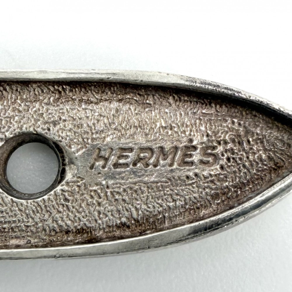 HERMES エルメス ブレスレット ブルックセリエMM ジュエリー アクセサリー 小物 シルバー925 メンズ 約72.4g【中古品】