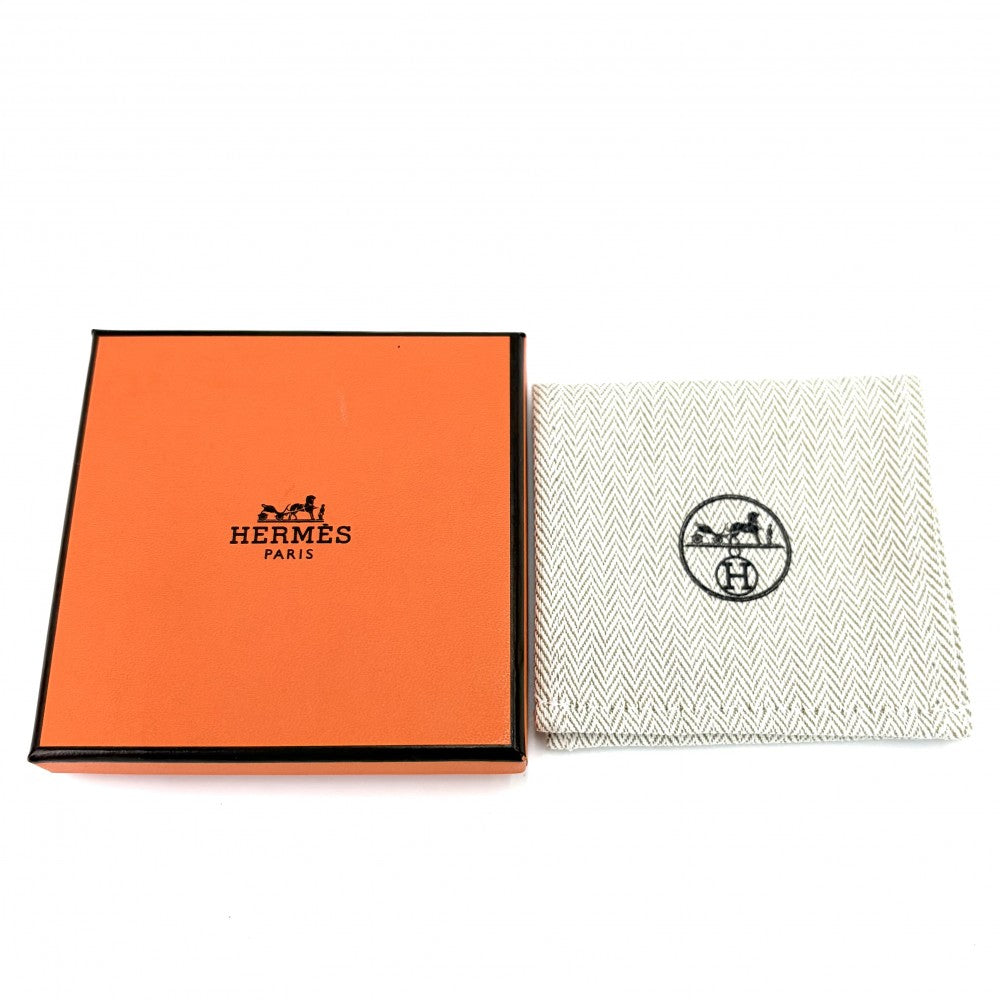 HERMES エルメス ブレスレット ルリドゥブルトゥール アクセサリー ピンク ブラウン 茶 ゴールド金具 レディース 約9.5g【中古品】