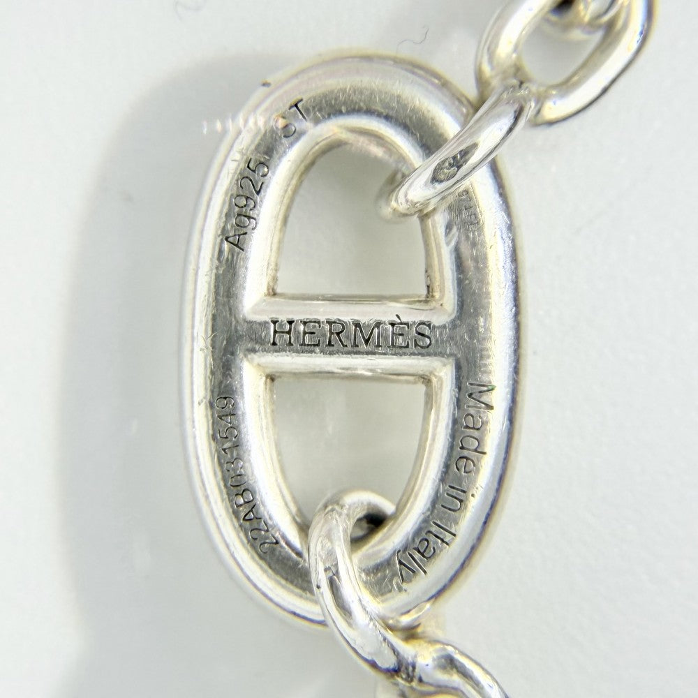 HERMES エルメス ブレスレット シェーヌダンクル ファランドールST アクセサリー ジュエリー メンズ レディース シルバー925 ユニセックス 約25.8g【中古品】