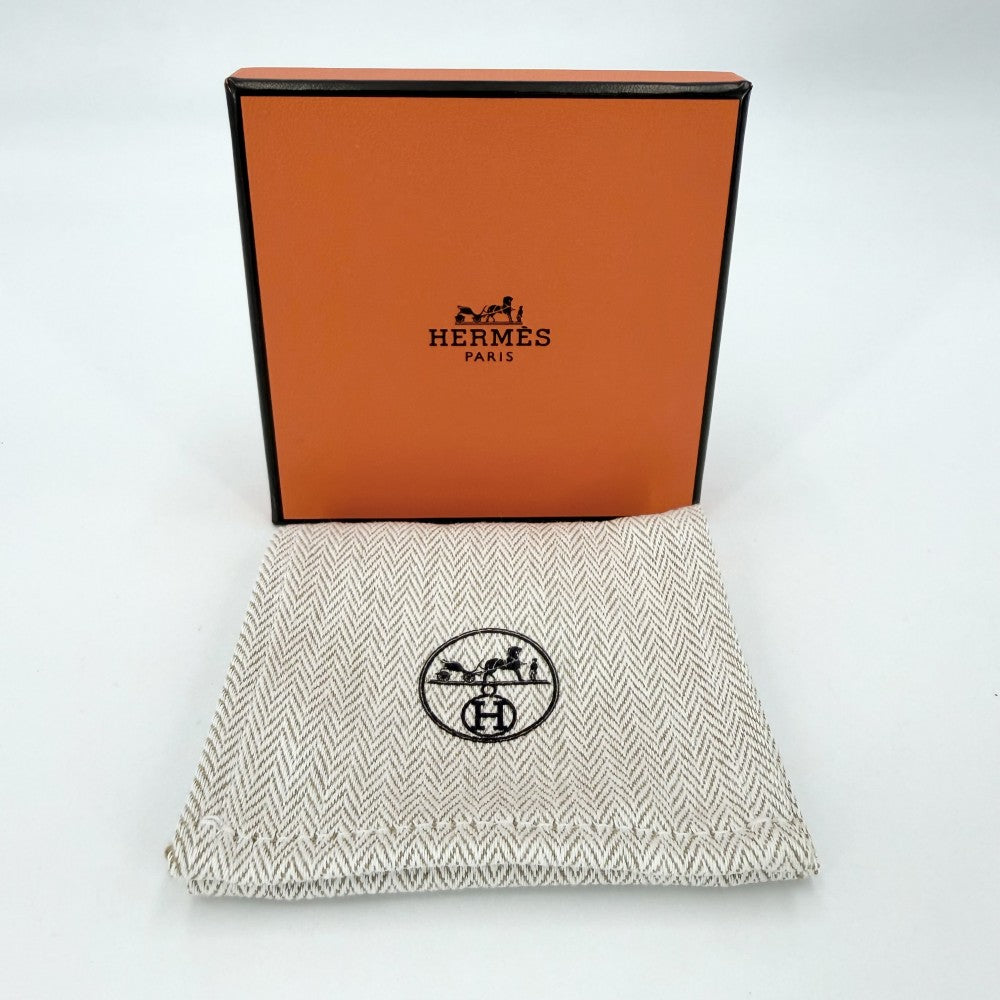 HERMES エルメス バングル ミニ・クリック シェーヌ・ダンクル ブレスレット アクセサリー 小物 アイボリー ゴールデンローズ レディース 約28.4g【中古品】