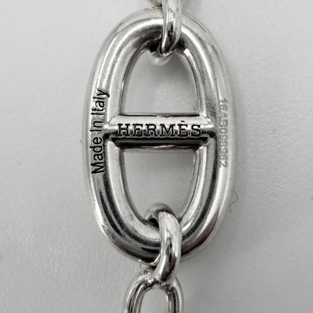 HERMES エルメス ネックレス ファランドール ロングネックレス シェーヌダンクル ジュエリー アクセサリー シルバー925 ユニセックス 約98.8g【中古品】