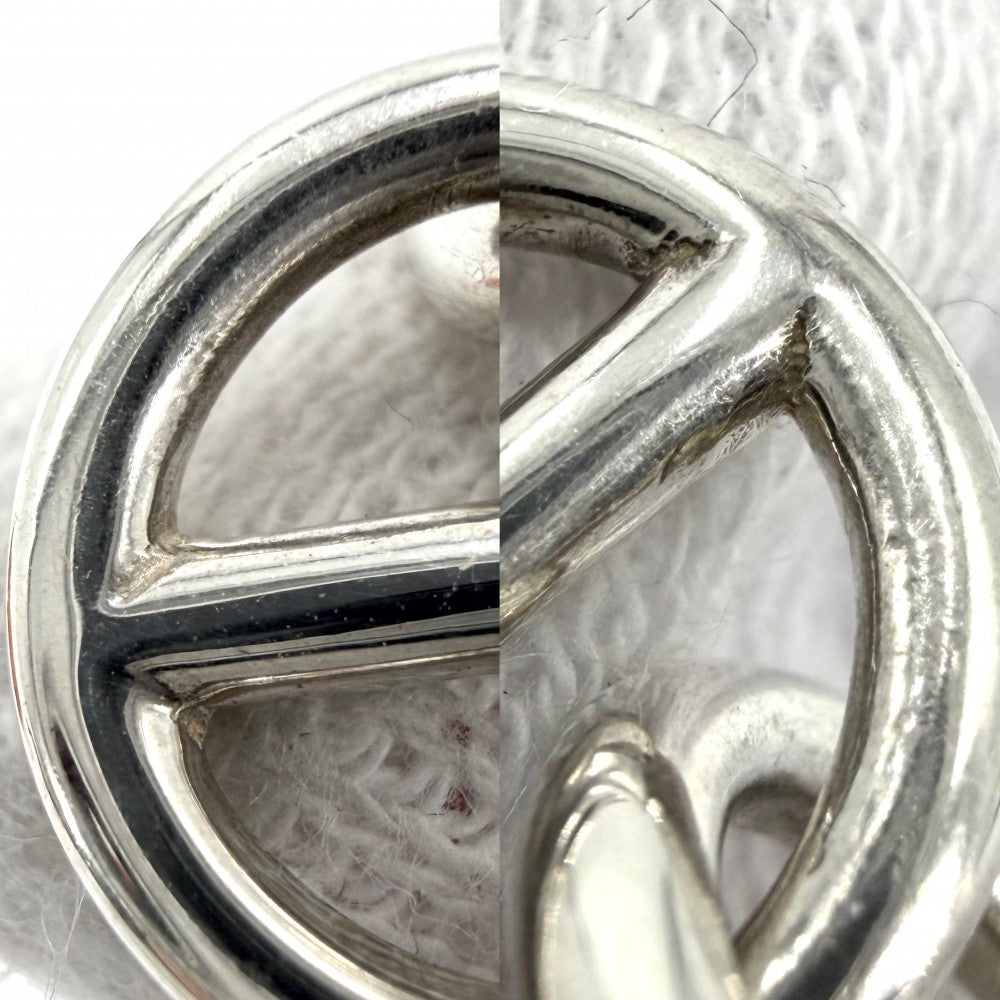 HERMES エルメス ピアス ミニシェーヌダンクル アクセサリー ジュエリー シルバー925 レディース 約6.1g【中古品】