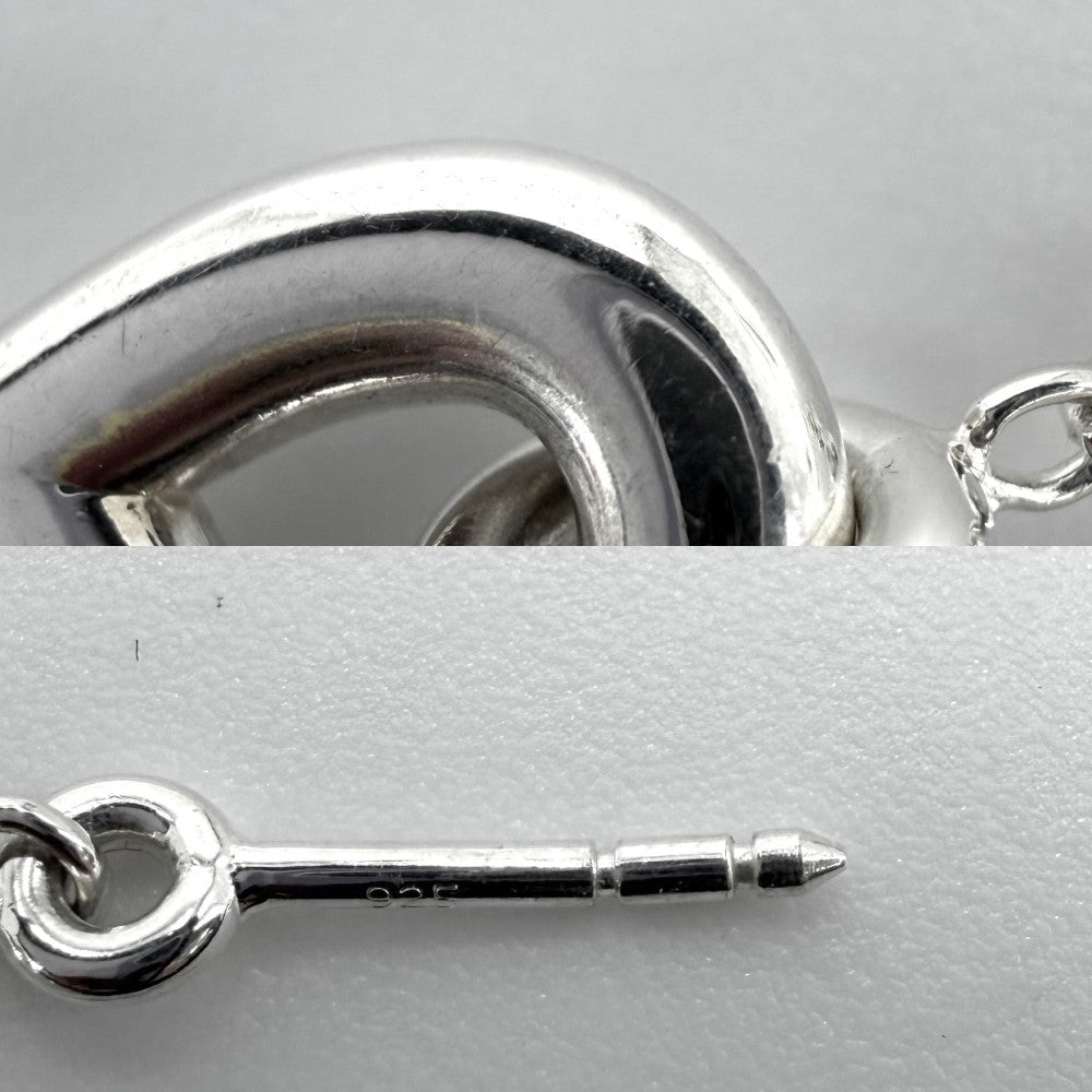 HERMES エルメス ピアス シェーヌダンクル ファランドールMM アクセサリー ジュエリー シルバー925 レディース 約7.0g【中古品】