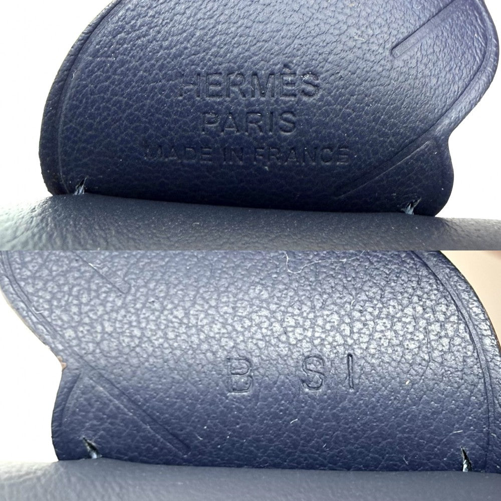 【開店SALE】 HERMES エルメス キーホルダー ロデオ ペガサスPM バッグチャーム メンズ レディース 小物 B刻印 アニョーミロ ネイビー 紺 ユニセックス 2023年【中古品】