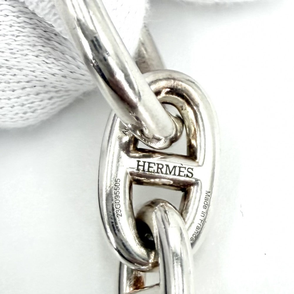 HERMES エルメス ブレスレット シェーヌダンクルMM アクセサリー ジュエリー 14コマ シルバー925 ユニセックス 約52.4g【中古品】