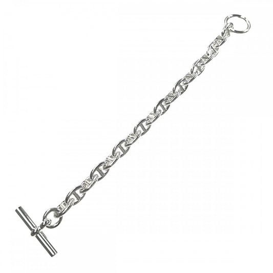 HERMES エルメス ブレスレット シェーヌダンクルPM アクセサリー ジュエリー 18コマ シルバー925 メンズ 約36.2g【中古品】