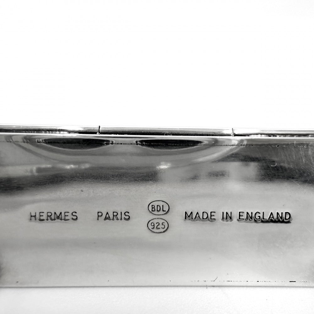 HERMES エルメス 雑貨 ケリーモチーフ ピルケース 小物 シルバー925 ユニセックス 約38.9g【中古品】