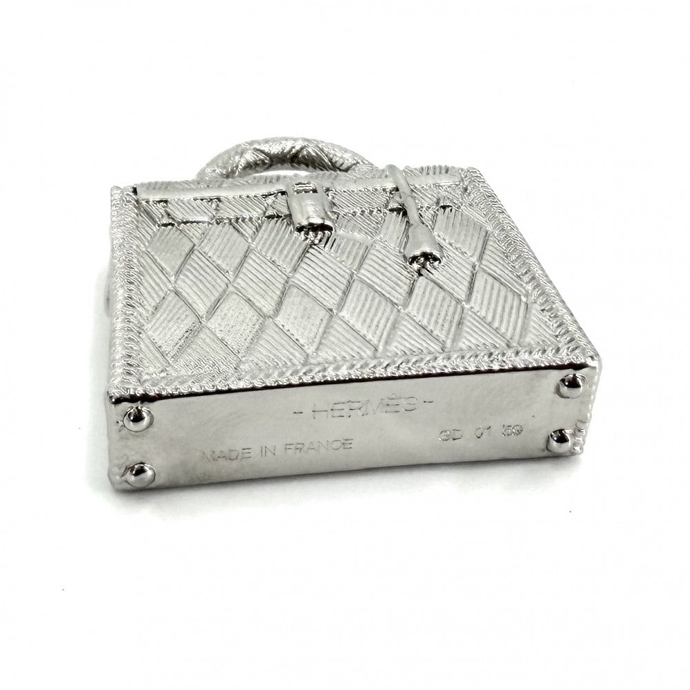 HERMES エルメス ペンダントトップ ケリー キュリオジテ チャーム アクセサリー 小物 シルバー レディース 約30.9g【中古品】