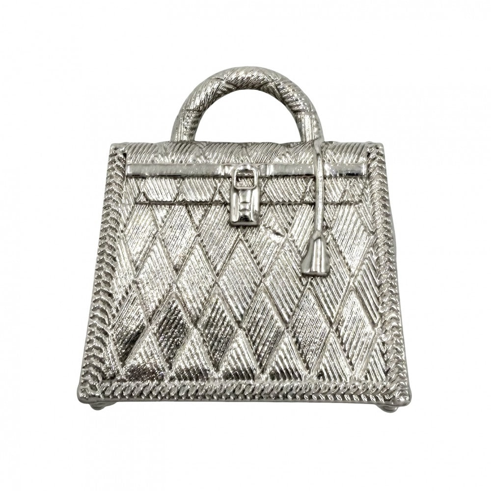 HERMES エルメス ペンダントトップ ケリー キュリオジテ チャーム アクセサリー 小物 シルバー レディース 約30.9g【中古品】