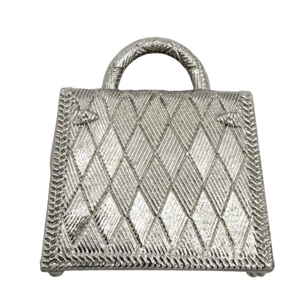 HERMES エルメス ペンダントトップ ケリー キュリオジテ チャーム アクセサリー 小物 シルバー レディース 約30.9g【中古品】