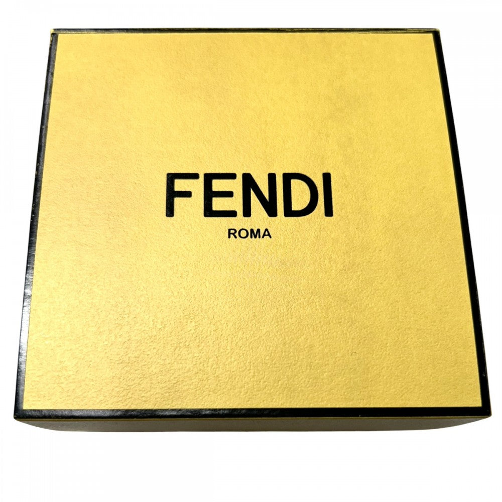 【開店SALE】 FENDI フェンディ ブレスレット エフイズフェンディ アクセサリー ブラス ジルコニアストーン 8AG761 ゴールド レディース 約3.7g【中古品】