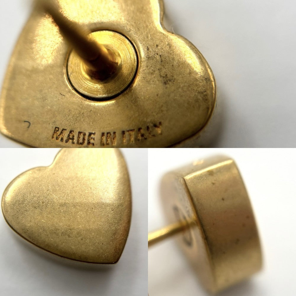 【開店SALE】 BALENCIAGA バレンシアガ ピアス ハート アクセサリー 小物 ゴールド レディース 約18.4g【中古品】