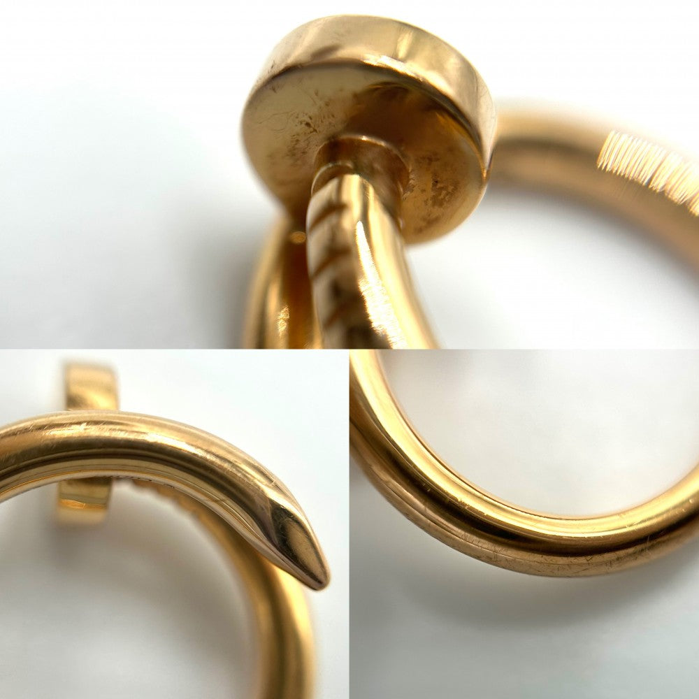 【開店SALE】 CARTIER カルティエ 指輪 ジュストアンクル リング アクセサリー ジュエリー 18金PG Au750 釘 49サイズ K18ピンクゴールド 約4号 レディース 約7.6g【中古品】