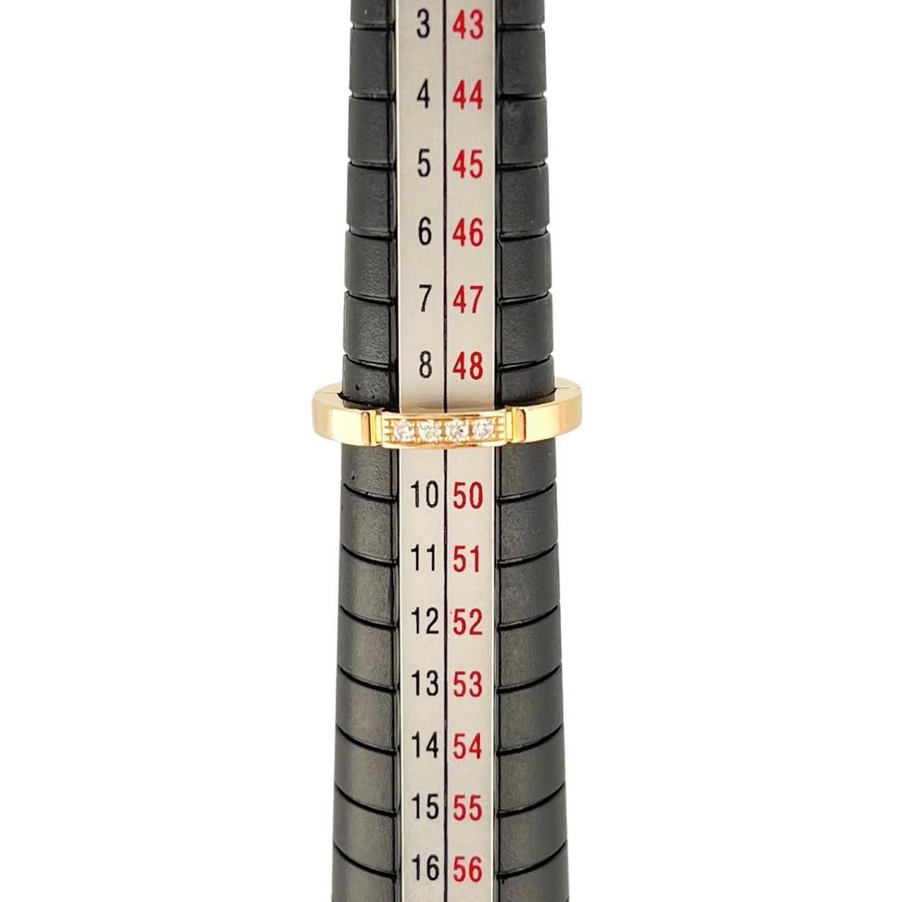 CARTIER カルティエ 指輪 マイヨンパンテールリング アクセサリー ジュエリー サイズ49 Au750 18金 K18ゴールド ダイヤモンド 約9号 ゴールド レディース 約3.8g【中古品】