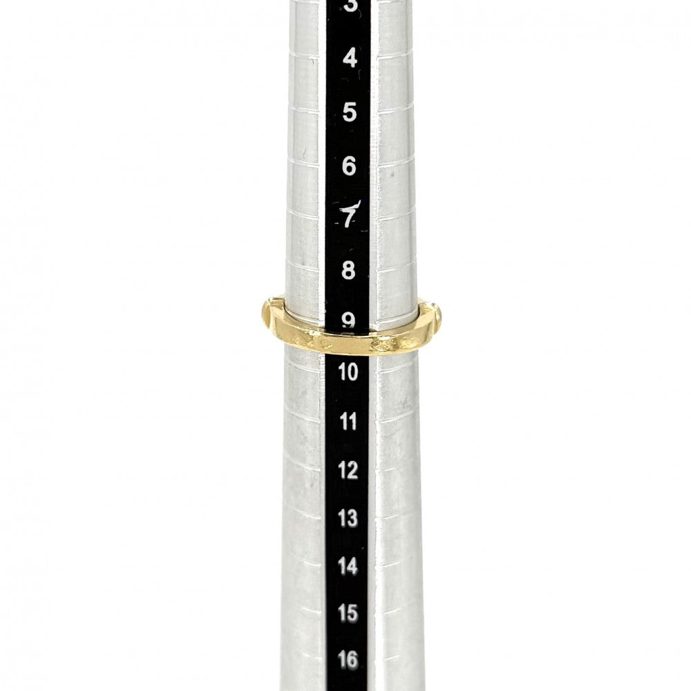 CARTIER カルティエ 指輪 コンテッサ アクセサリー ジュエリー Au750 18金YG リング 50サイズ K18イエローゴールド ダイヤモンド 約9.5号 レディース 約3.9g【中古品】