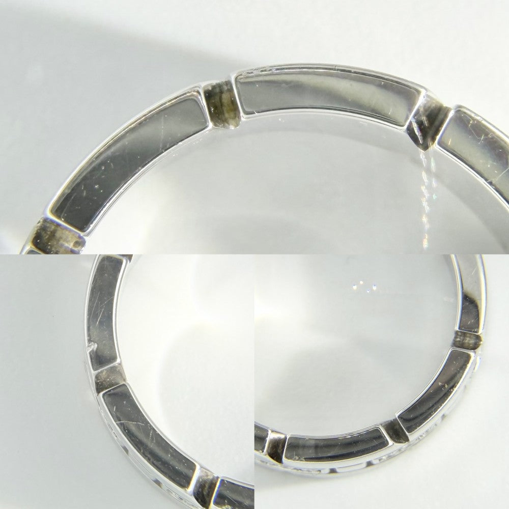 【開店SALE】 CARTIER カルティエ 指輪 タンク フランセーズ リング ジュエリー アクセサリー 51サイズ Au750 18金WG K18ホワイトゴールド ダイヤモンド 約11号 レディース 約8.6g【中古品】