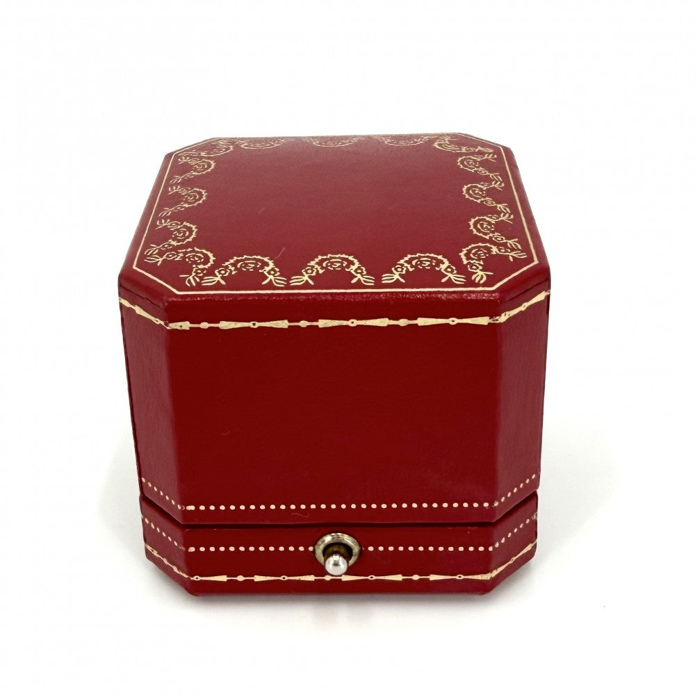 CARTIER カルティエ 指輪 パンテール トリニティ スリーカラー ジュエリー アクセサリーAu750 18金YG/PG/WG パンサー 豹 54サイズ K18イエローゴールド K18ホワイトゴールド K18ピンクゴールド エメラルド 約13号 レディース 約12.4g【中古品】