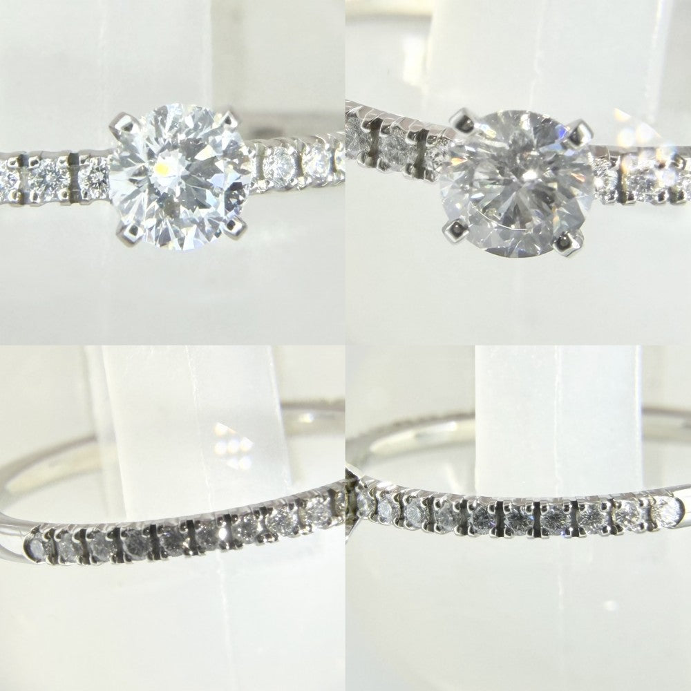 【開店SALE】 CARTIER カルティエ 指輪 エタンセル ドゥ カルティエ ソリテールリング ジュエリー アクセサリー 48サイズ Pt950プラチナ ダイヤモンド0.22ct 約8号 N4744248 レディース 約1.7g【中古品】