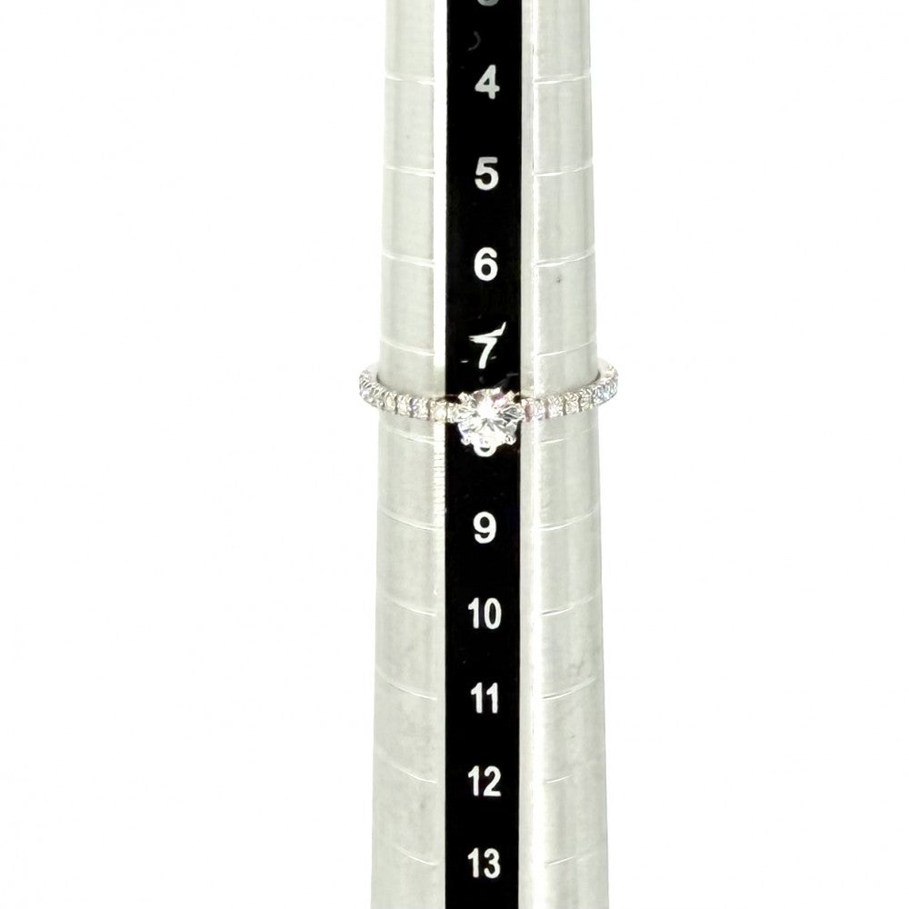 【開店SALE】 CARTIER カルティエ 指輪 エタンセル ドゥ カルティエ ソリテールリング ジュエリー アクセサリー 48サイズ Pt950プラチナ ダイヤモンド0.22ct 約8号 N4744248 レディース 約1.7g【中古品】