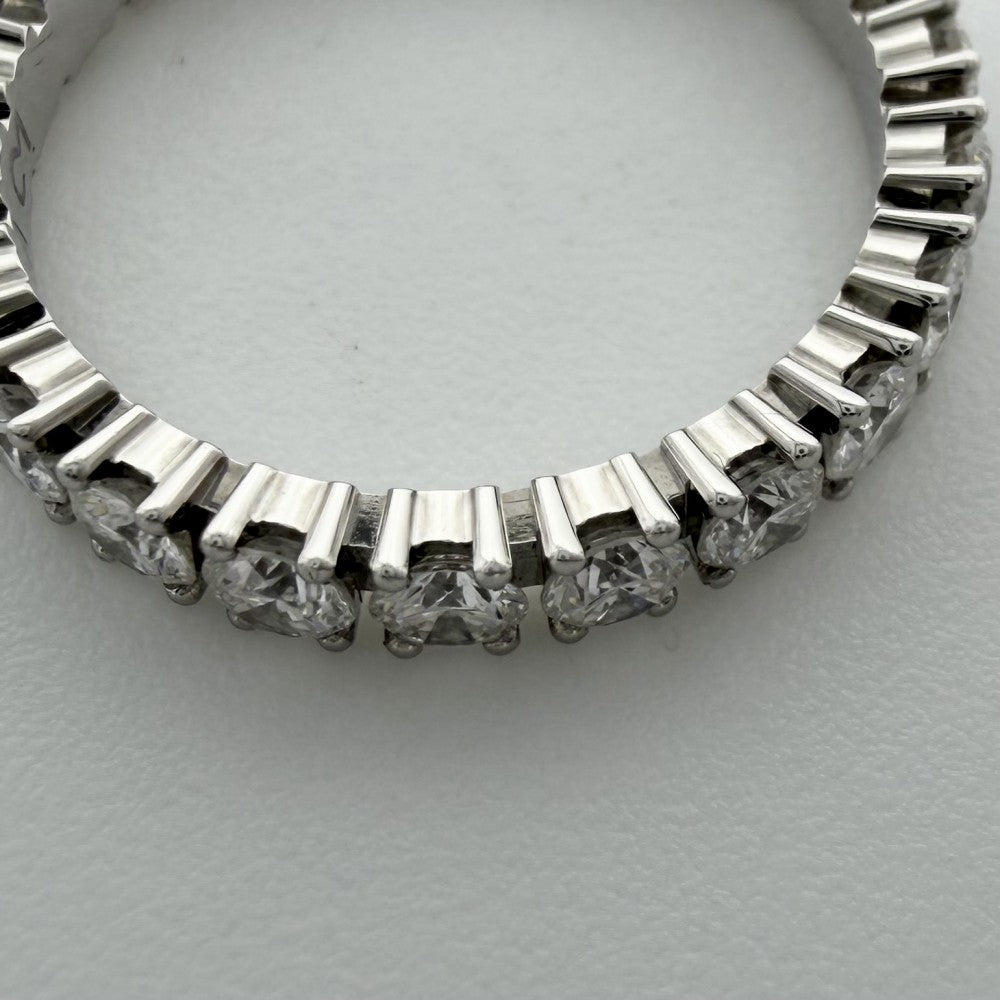 CARTIER カルティエ 指輪 フルエタニティ デスティネ リング ジュエリー アクセサリー パヴェ 52サイズ Pt950プラチナ ダイヤモンド 約11.5号 レディース 約3.4g【中古品】