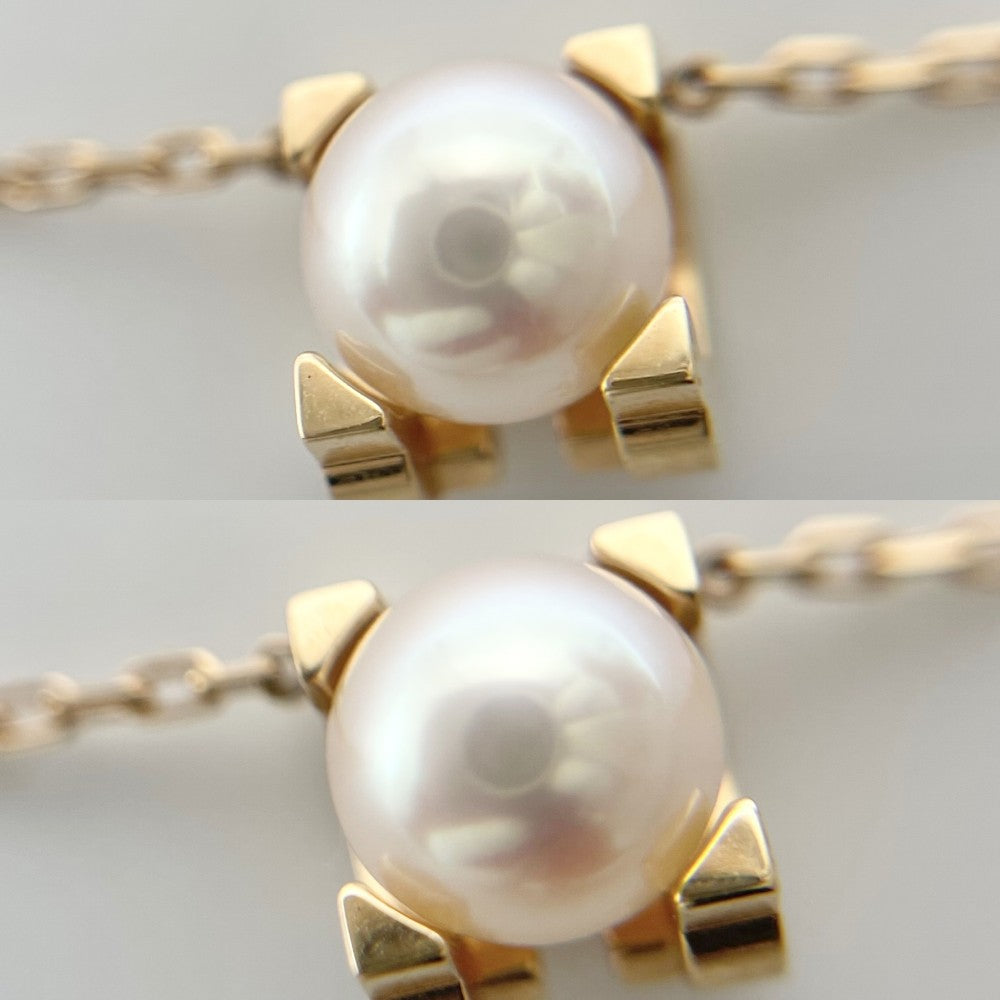 【開店SALE】 CARTIER カルティエ ネックレス Cドゥカルティエ ペンダント ジュエリー アクセサリー 18金PG Au750 K18ピンクゴールド パール レディース 約4.3g【中古品】