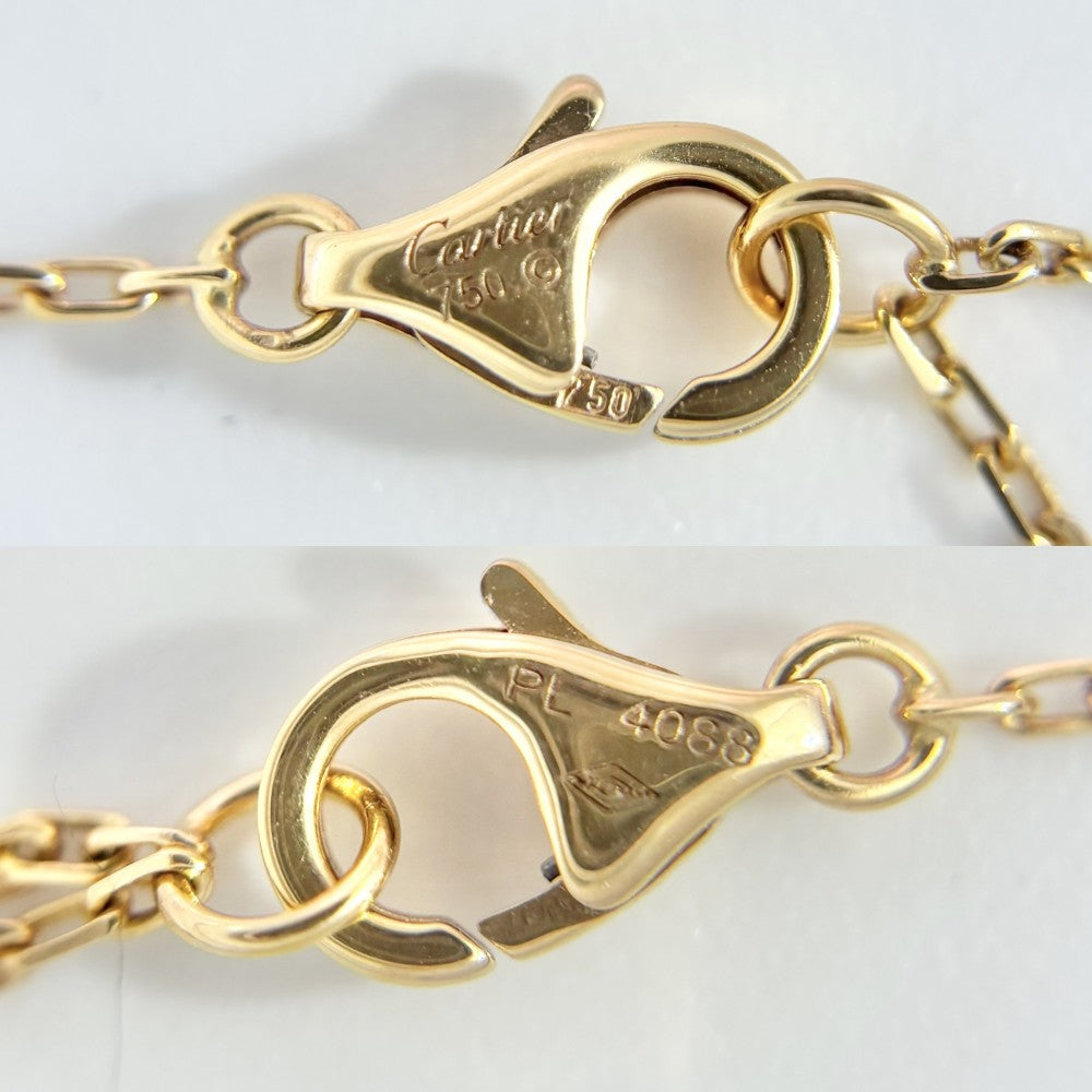 【開店SALE】 CARTIER カルティエ ネックレス Cドゥカルティエ ペンダント ジュエリー アクセサリー 18金PG Au750 K18ピンクゴールド パール レディース 約4.3g【中古品】