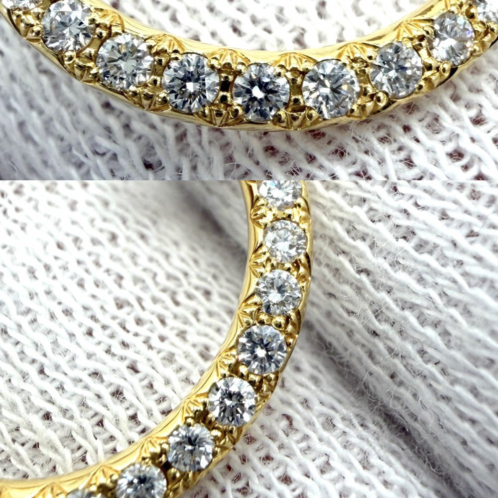 CARTIER カルティエ ネックレス ジュストアンクル ペンダント ジュエリー 釘 18金YG Au750 アクセサリー K18イエローゴールド ダイヤモンド レディース 約5.0g【中古品】