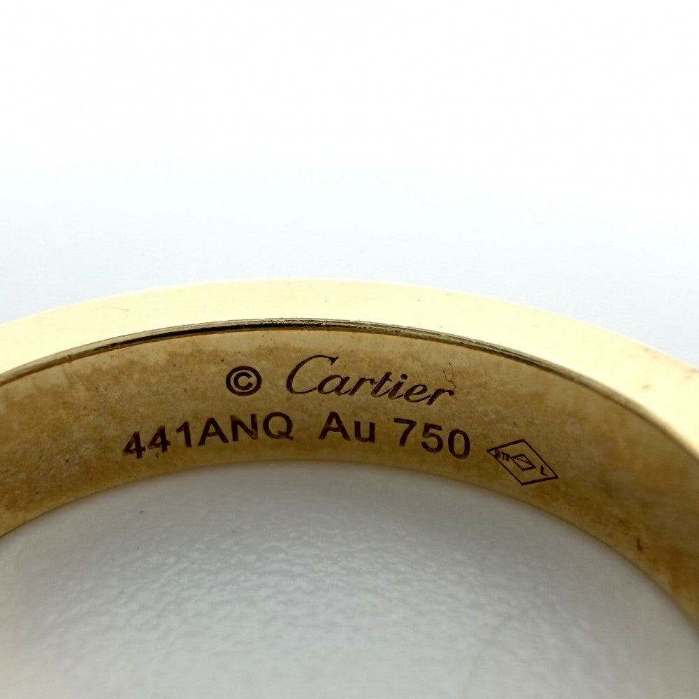 CARTIER カルティエ ピアス ラブ マルチウェア フープピアス LOVE 18金YG Au750 ジュエリー アクセサリー K18イエローゴールド ダイヤモンド レディース 約5.7(合計)g【中古品】