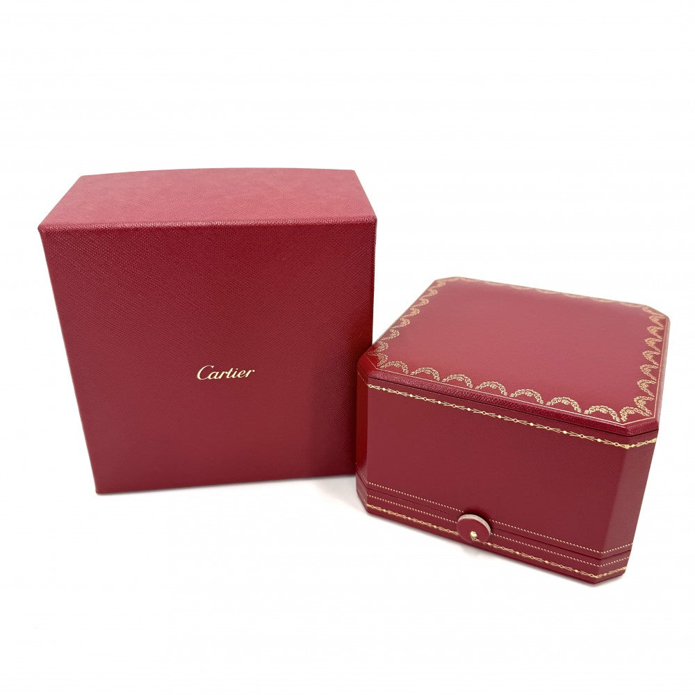 CARTIER カルティエ バングル ブレスレット ジュストアンクル ジュエリー アクセサリー 釘 18金WG Au750 18サイズ K18ホワイトゴールド ユニセックス 約36.2g【中古品】