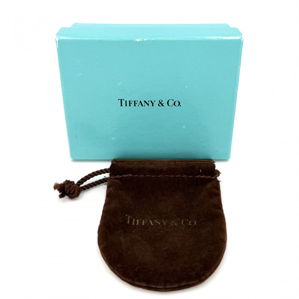 TIFFANY&Co. ティファニー 指輪 アトラス リング ジュエリー アクセサリー Au750 18金WG K18ホワイトゴールド ダイヤモンド 約7号 レディース 約6.8g【中古品】