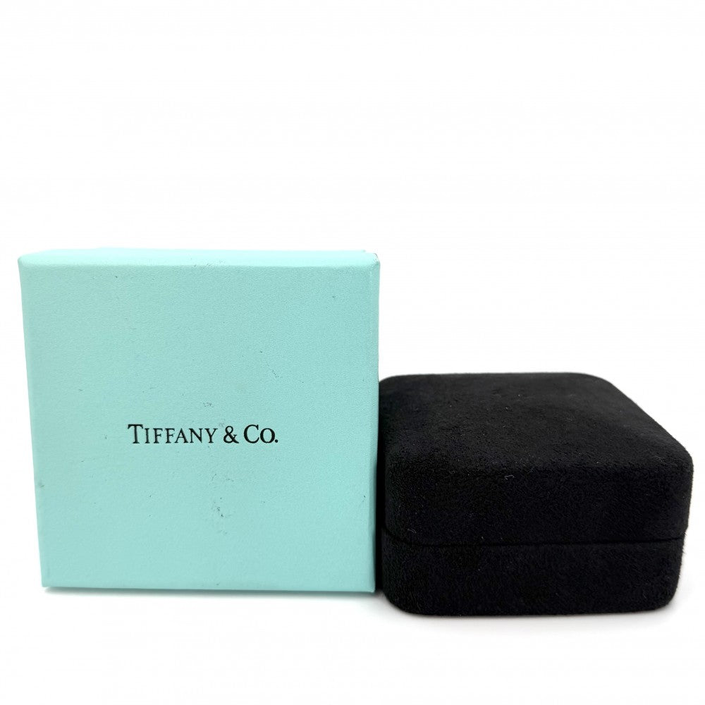 TIFFANY&Co. ティファニー 指輪 アトラス オープン リング ジュエリー アクセサリー Au750 18金WG K18ホワイトゴールド ダイヤモンド 約12.5号 レディース 約7.5g【中古品】