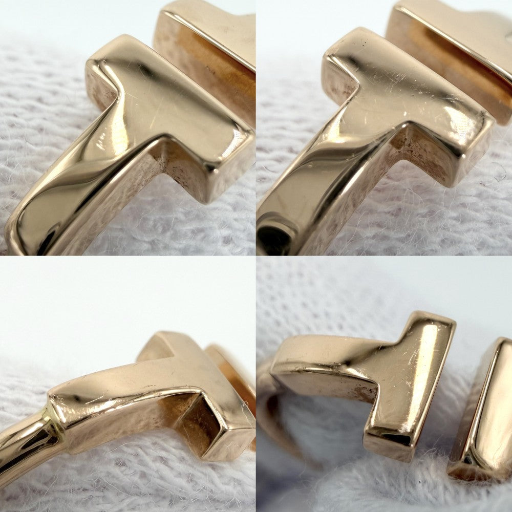 【開店SALE】 TIFFANY&Co. ティファニー 指輪 ティファニーT Tワイヤーリング ジュエリー アクセサリー 18金PG Au750 K18ピンクゴールド 約12号 レディース 約3.0g【中古品】