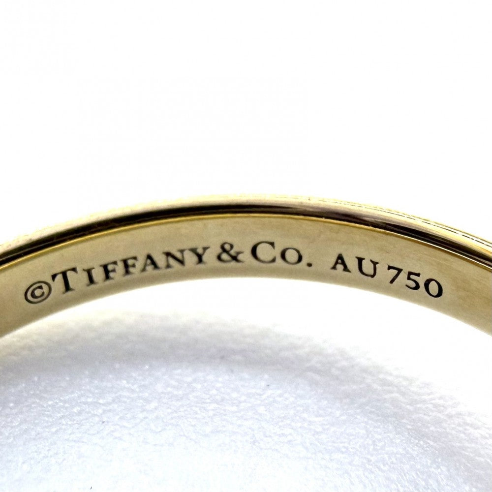 TIFFANY&Co. ティファニー 指輪 ハードウェア ボールリング ジュエリー アクセサリー 18金YG Au750 K18イエローゴールド 約11.5号 レディース 約4.6g【中古品】