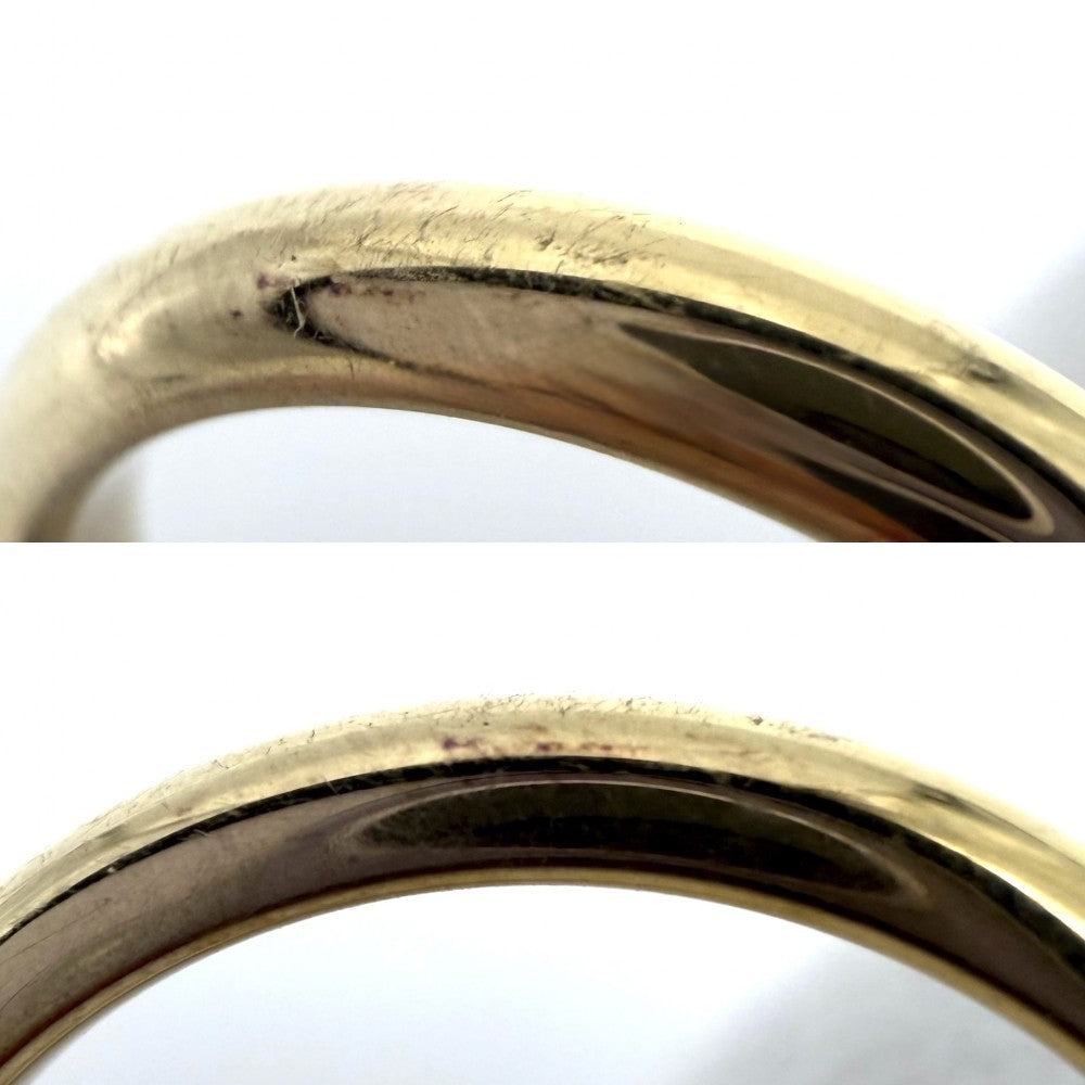 TIFFANY&Co. ティファニー 指輪 ハードウェア ボールリング ジュエリー アクセサリー 18金YG Au750 K18イエローゴールド 約11.5号 レディース 約4.6g【中古品】
