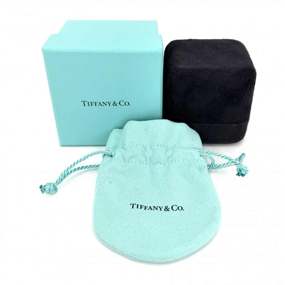 TIFFANY&Co. ティファニー 指輪 ティファニーT Tワン ナロー ジュエリー アクセサリー 18金YG Au750 K18イエローゴールド ダイヤモンド 約9号 レディース 約4.3g【中古品】
