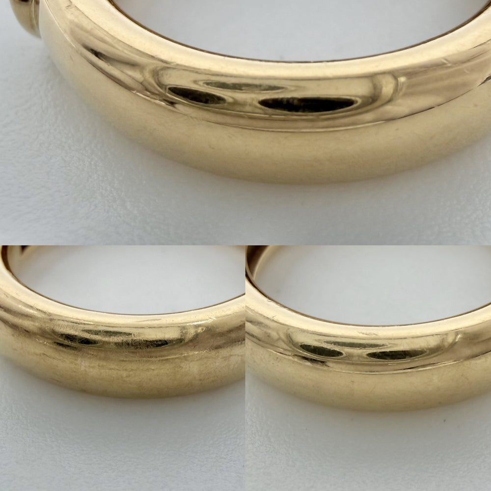 TIFFANY&Co. ティファニー 指輪 ハート フレンドシップ ジュエリー アクセサリー Au750 18金YG K18イエローゴールド ピンクトルマリン 約13号 レディース 約5.2g【中古品】