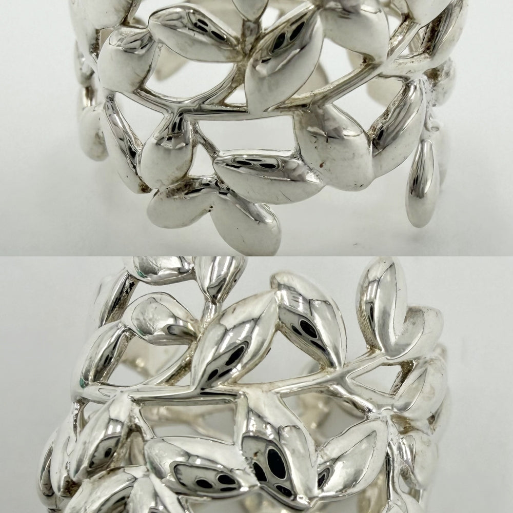 TIFFANY&Co. ティファニー 指輪 パロマ・ピカソ オリーブ リーフ リング ジュエリー アクセサリー シルバー925 約13号 レディース 約5.7g【中古品】