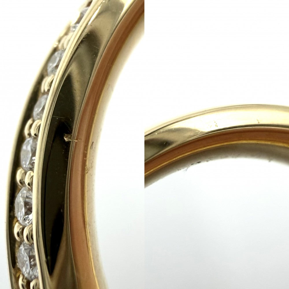 TIFFANY&Co. ティファニー 指輪 ティファニーT Tワン ジュエリー アクセサリー 18金YG Au750 K18イエローゴールド ダイヤモンド0.54ct 約10号 レディース 約10.7g【中古品】