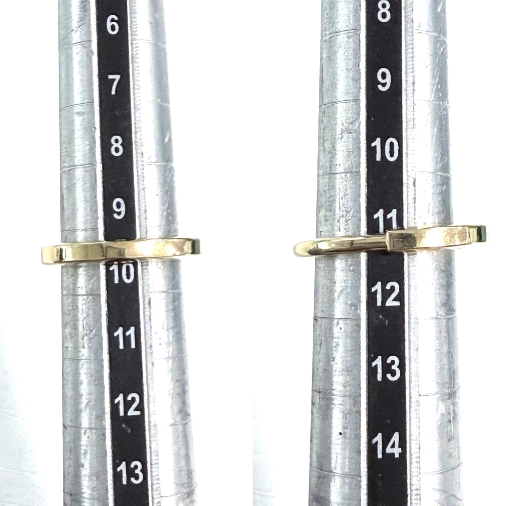TIFFANY&Co. ティファニー 指輪 ロック リング ジュエリー Au750 18金YG アクセサリー K18イエローゴールド ユニセックス 約4.9g【中古品】